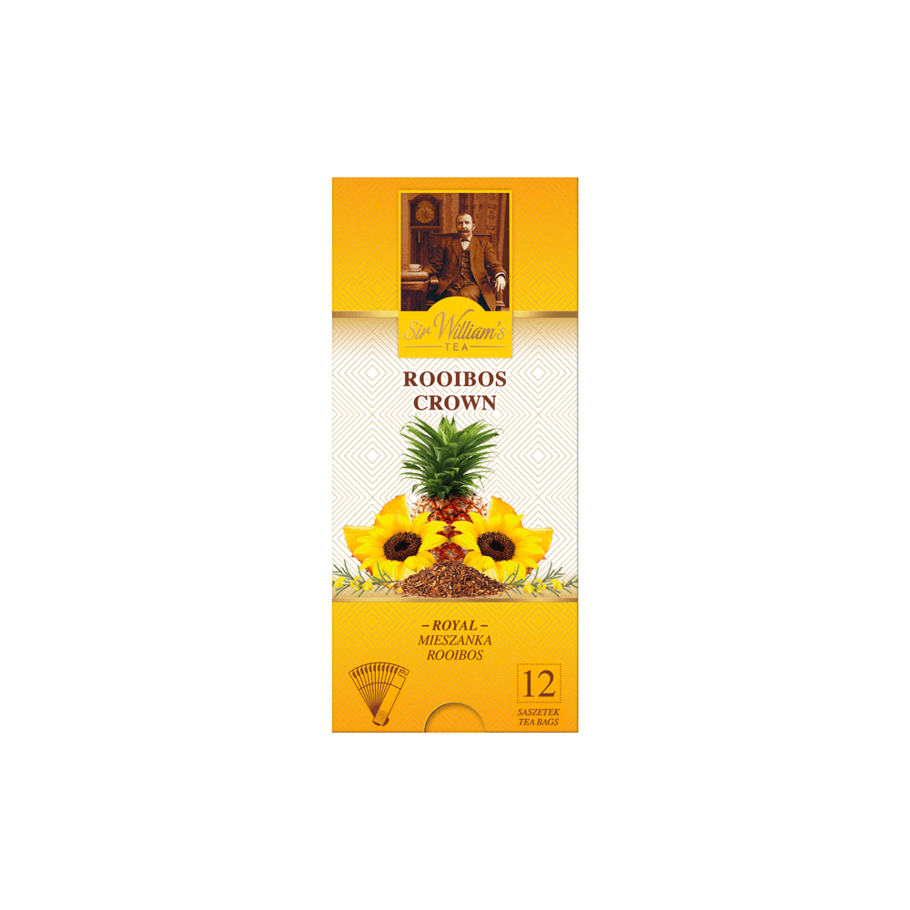 Mieszanka Rooibos Sir William's Rooibos Crown 12 Saszetek