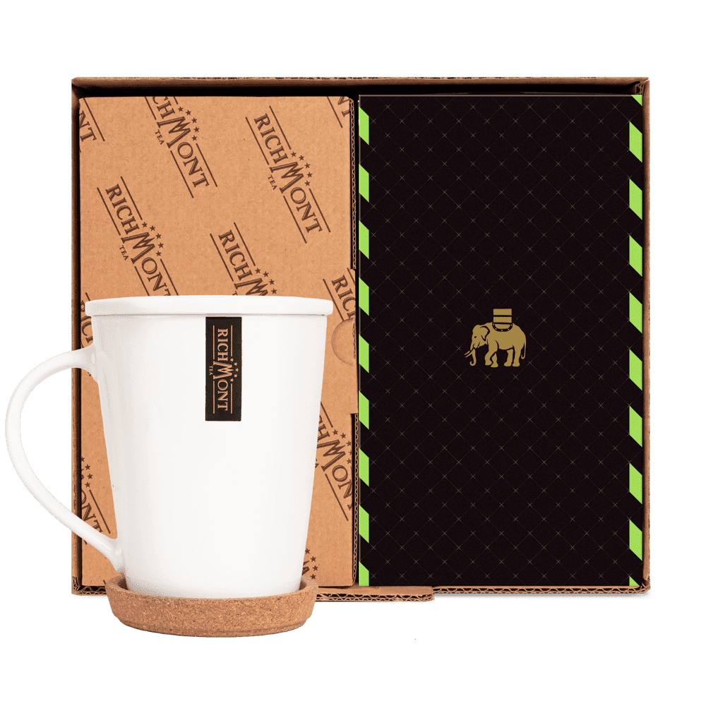 Herbata Richmont Dream Melissa 40 Saszetek z Zestawem do Celebracji Herbaty Richmont