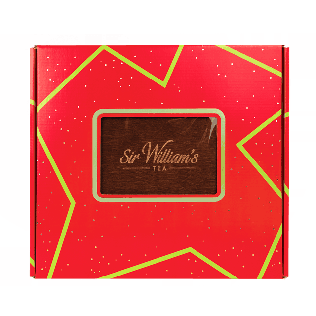DREWNIANA SKRZYNKA 180 HERBAT SIR WILLIAM’S TEA