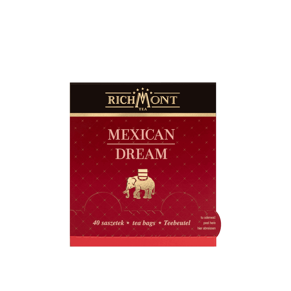 Herbatka Richmont Mexican Dream 40 Saszetek z Zestawem do Celebracji Herbaty Richmont