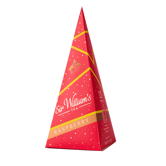 Owocowa Herbata Sir William’s Tea Raspberry 15 Saszetek Piramida