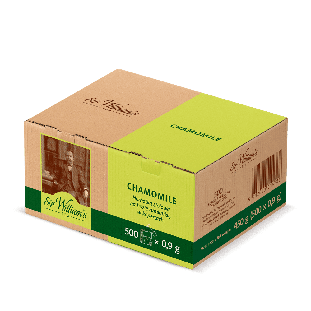 Ziołowa Herbata Sir William’s Tea Chamomile 500 Sasztek