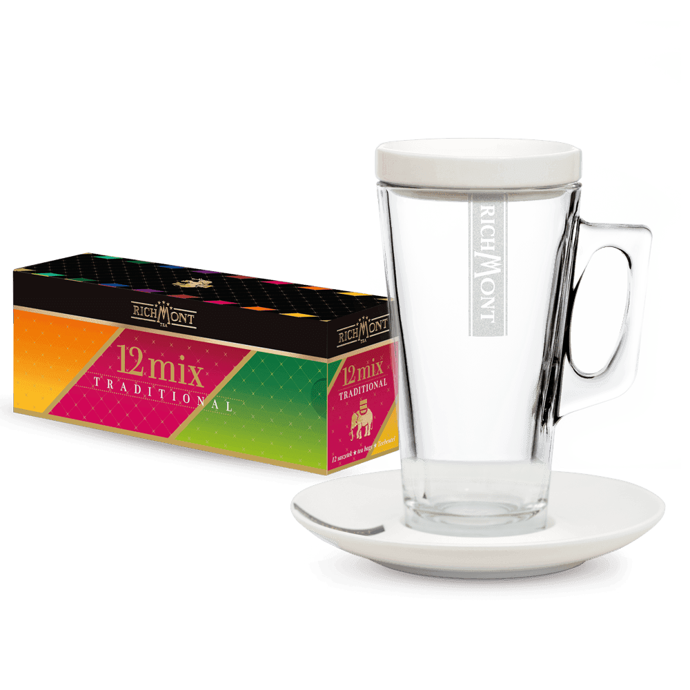 ZESTAW DO ZAPARZANIA HOT + 12 HERBAT RICHMONT