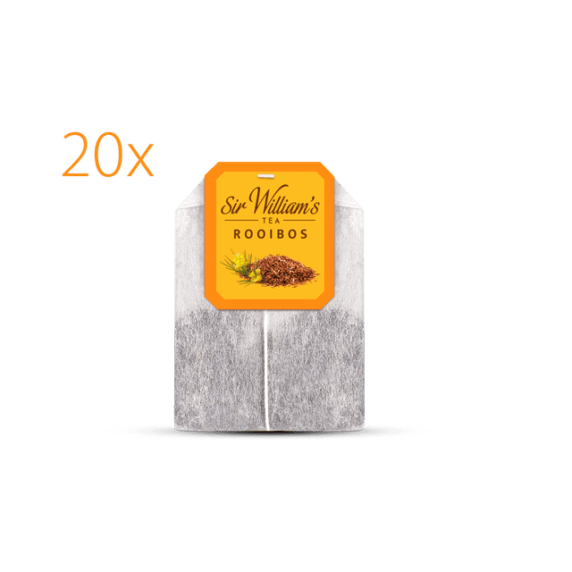 Pakiet 6x Herbatka Sir William's Tea Rooibos 20 Saszetek