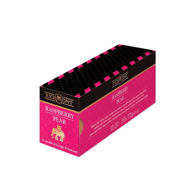 Owocowo-Ziołowa Herbatka Richmont Raspberry Pear 12 Saszetek