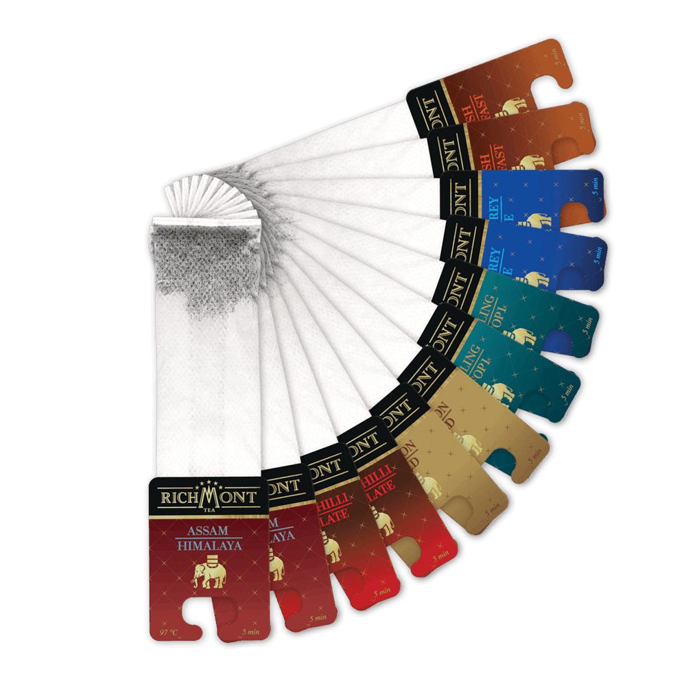 Zestaw Mix Czarnych Herbat Richmont + Szklanka Richmont Hot