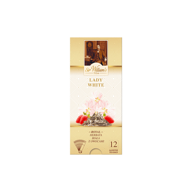 Biała Herbata Sir William's Royal Lady White 12 Saszetek 