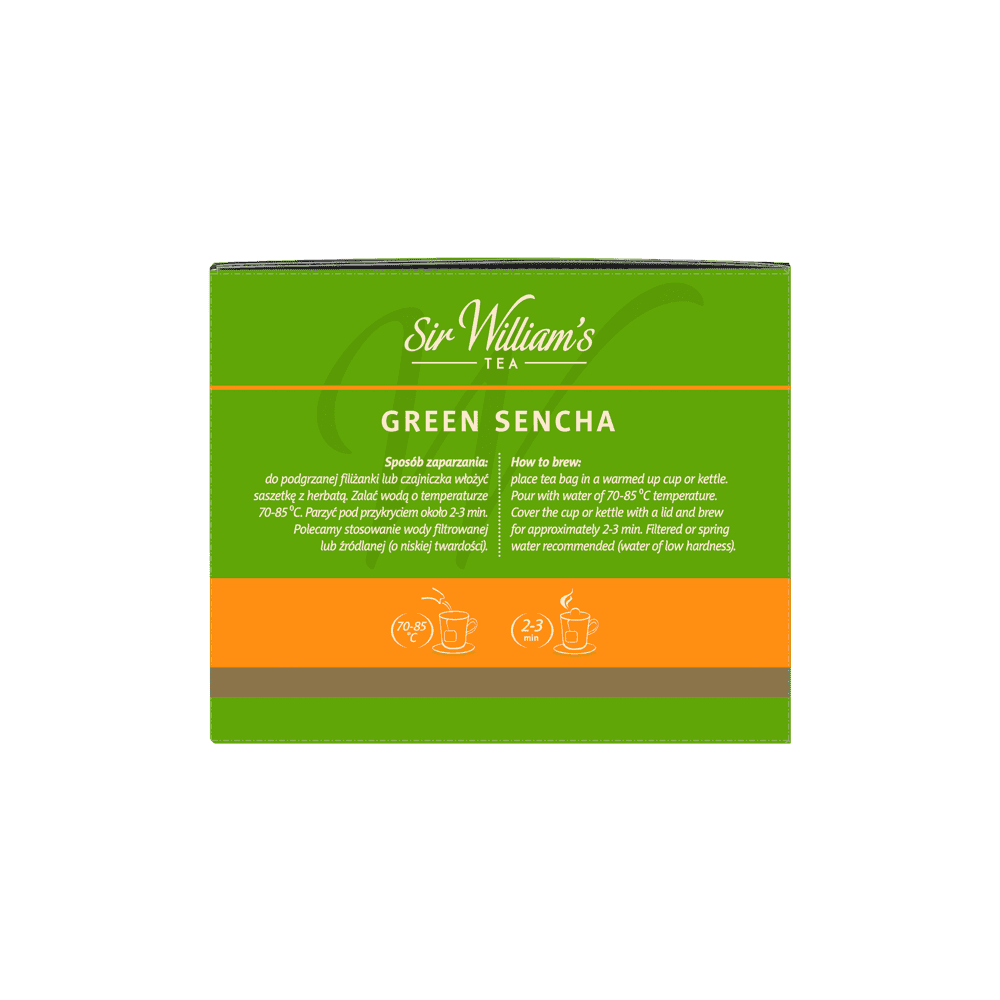 Zielona Herbata Sir William's Green Sencha 500 Saszetek