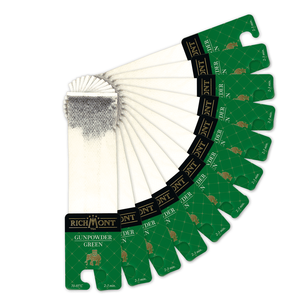 Zielona Herbata Richmont Gunpowder Green 12 Saszetek