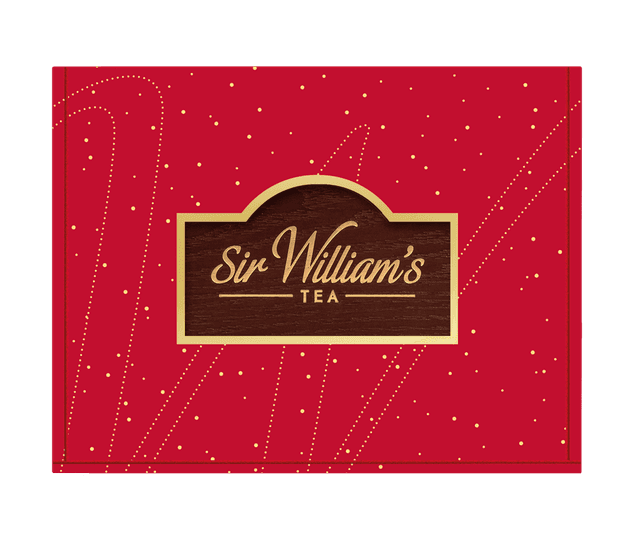 DREWNIANA SKRZYNKA 90 HERBAT SIR WILLIAM’S TEA