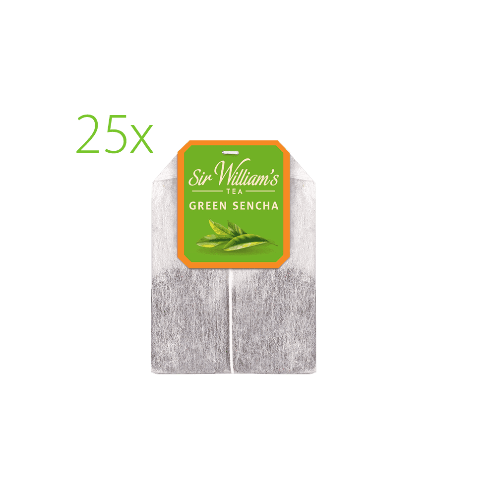 Zielona Herbata Sir William's Green Sencha 25 Saszetek 