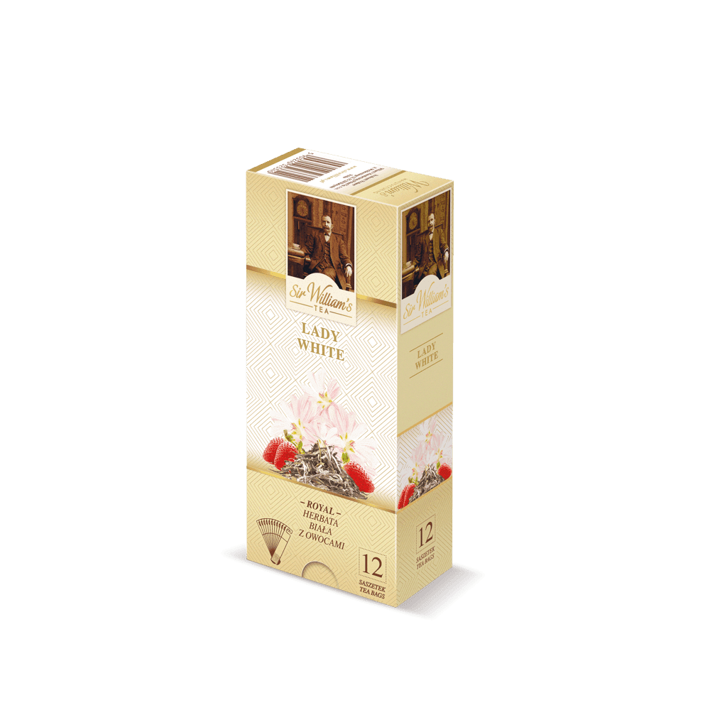 Biała Herbata Sir William's Royal Lady White 12 Saszetek 