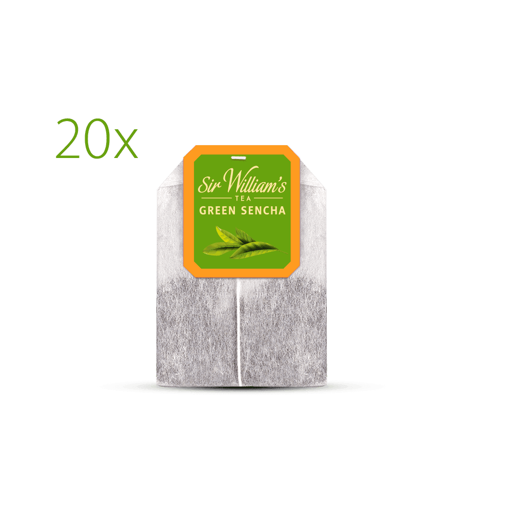 Zielona Herbata Sir William's Tea Green Sencha 20 Saszetek