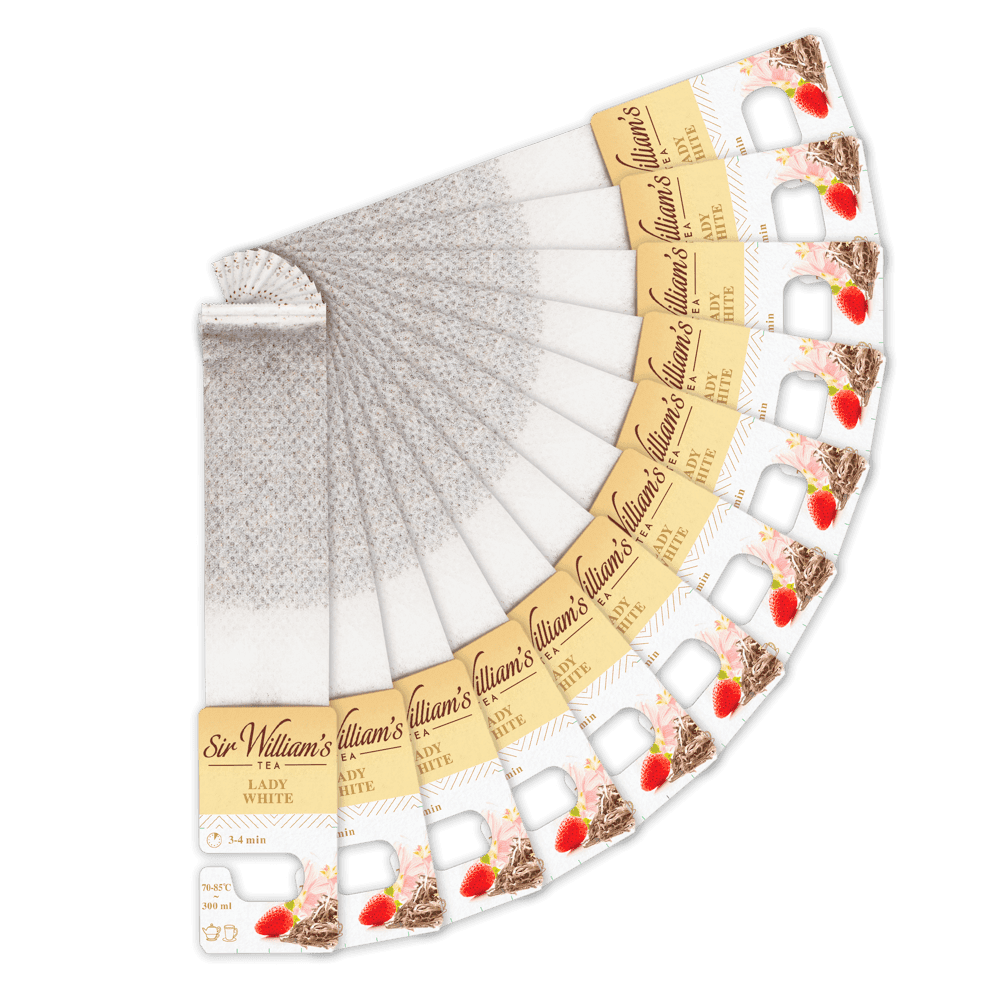 Biała Herbata Sir William's Royal Lady White 12 Saszetek 