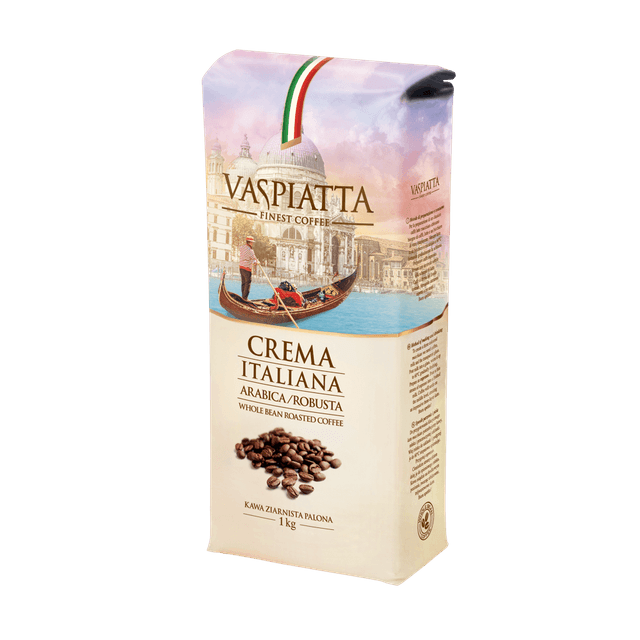 Kawa Ziarnista Vaspiatta Crema Italiana 1kg