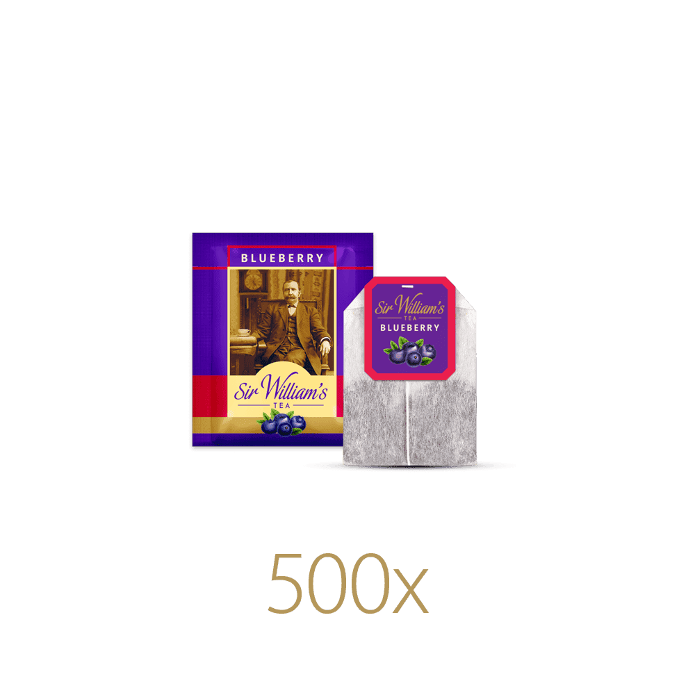 Owocowa Herbata Sir William's Tea Blueberry 500 Saszetek