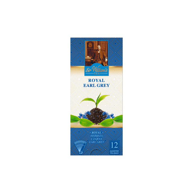 Czarna Herbata Sir William's Royal Earl Grey 12 Saszetek