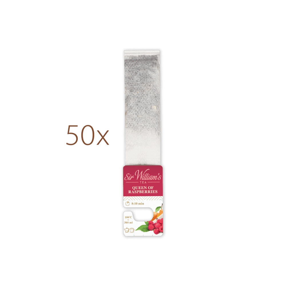 Owocowa Herbata Sir William's Royal Queen of Raspberries 50 Saszetek 
