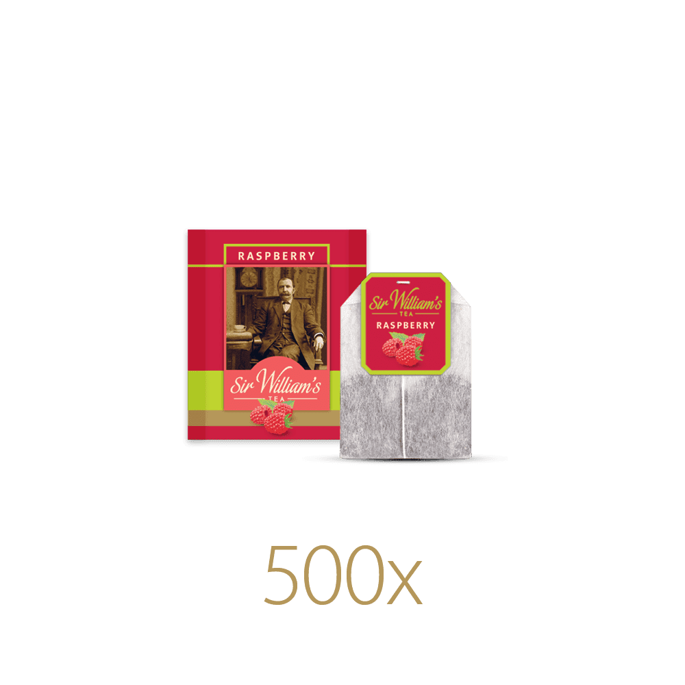 Owocowa Herbata Sir William’s Tea Raspberry 500 Saszetek