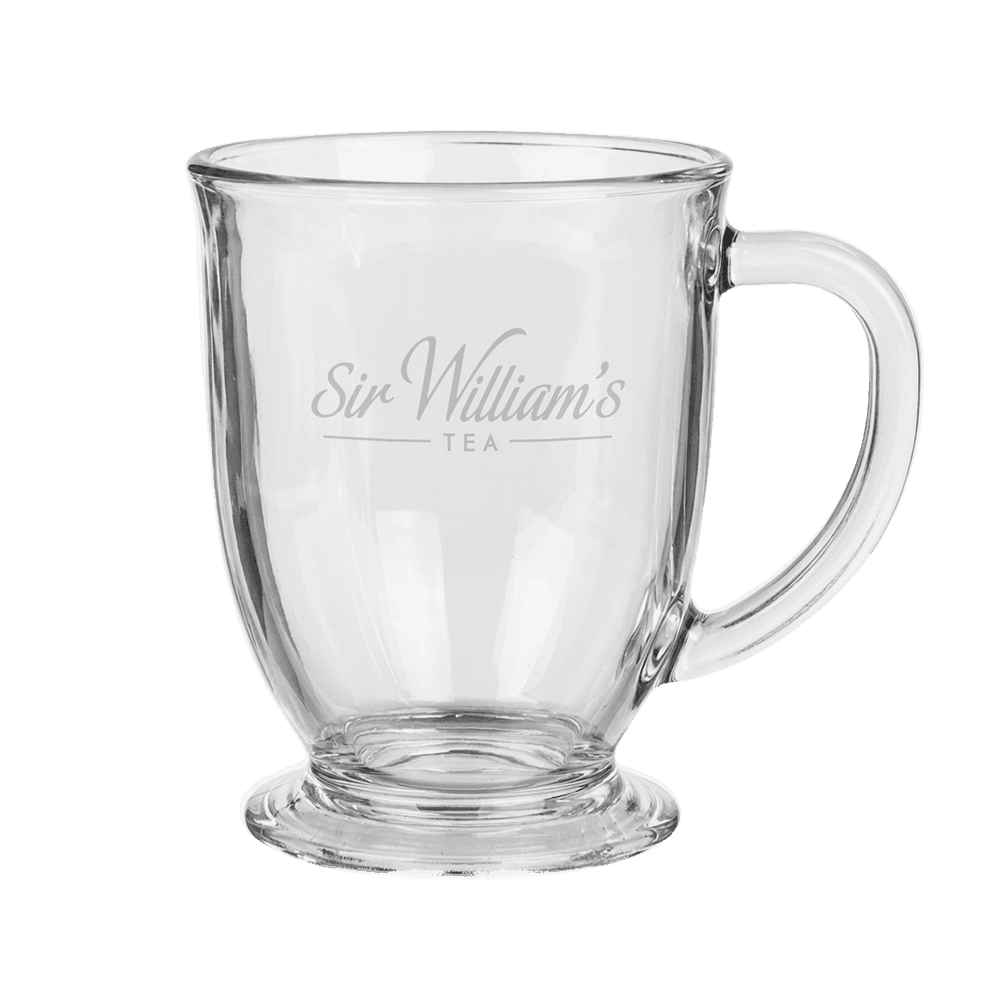 Zestaw Miłośnika Herbaty Sir William’s Tea Raspberry 20 saszetek + szklanka 250 ml