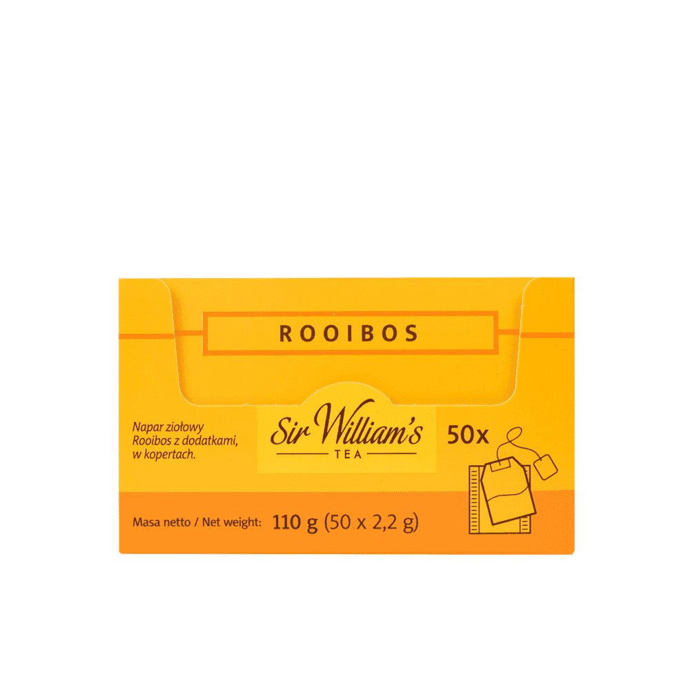 Herbata Sir William’s Tea Rooibos 50 Saszetek