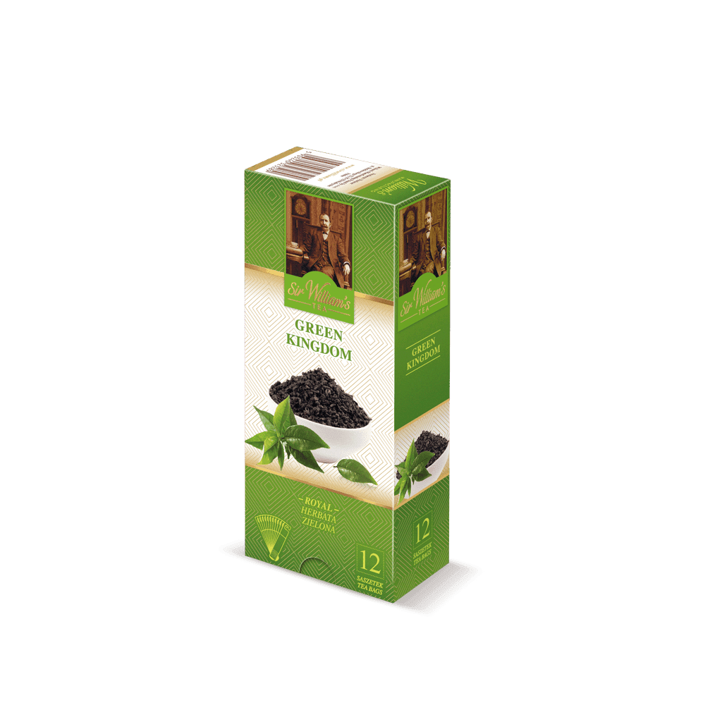 Zielona Herbata Sir William's Royal Green Kingdom 12 Saszetek 