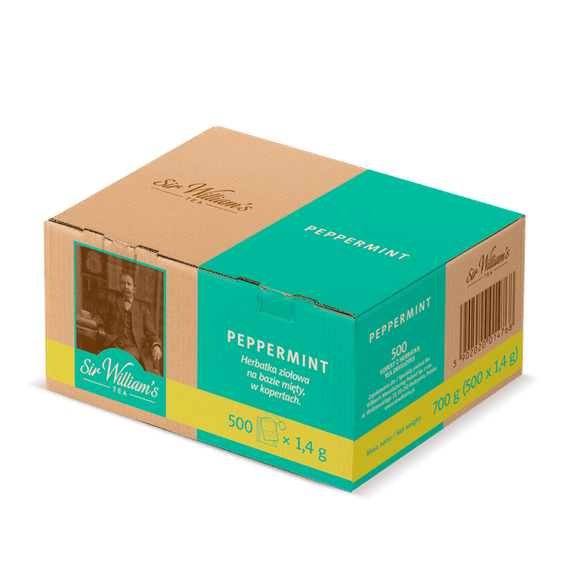 Herbatka Ziołowa Na Bazie Mięty Sir William's Tea 500 Saszetek