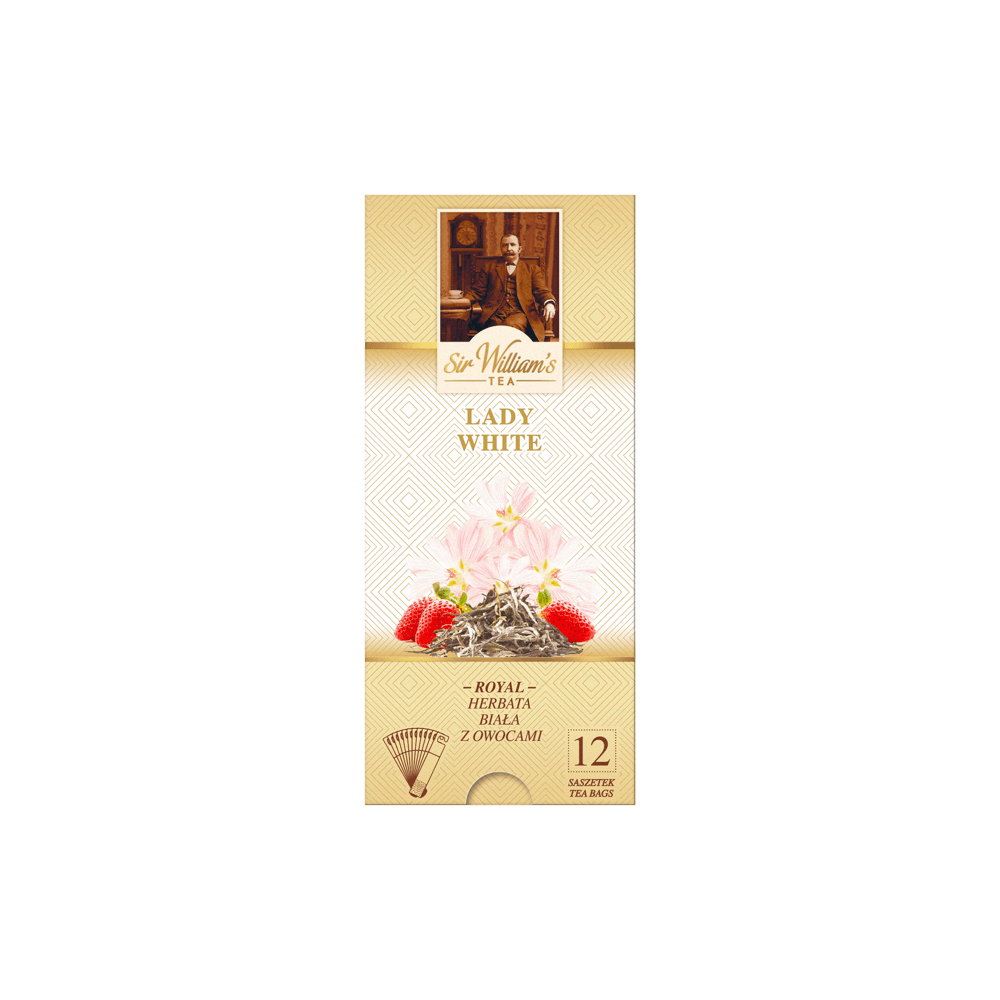 Biała Herbata Sir William's Royal Lady White 12 Saszetek 