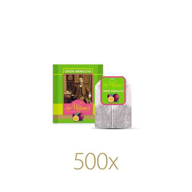 Zielona Herbata Sir William’s Tea Green Maracuja 500 Saszetek 