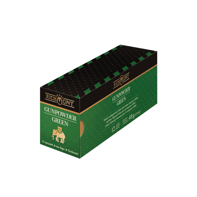 Zielona Herbata Richmont Gunpowder Green 12 Saszetek