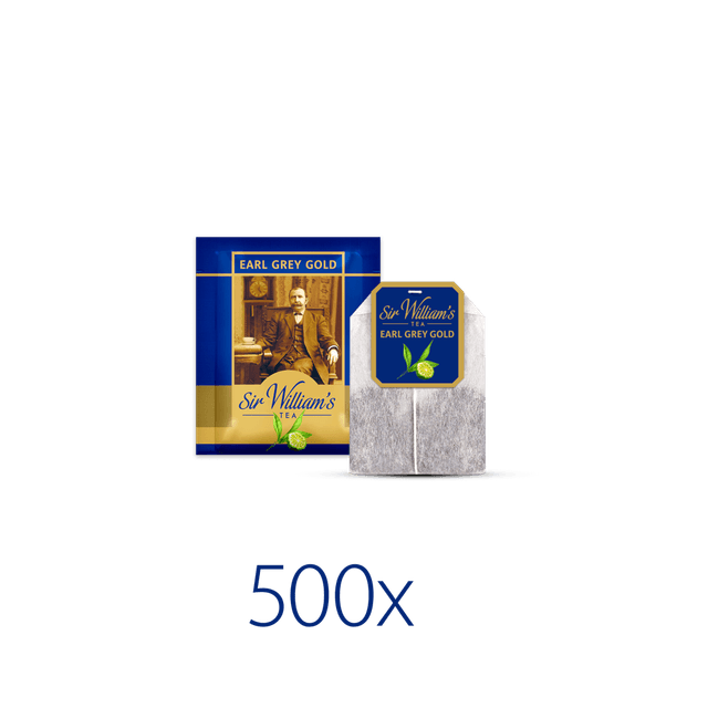 Czarna Herbata Sir William’s Tea Earl Grey Gold 500 Saszetek