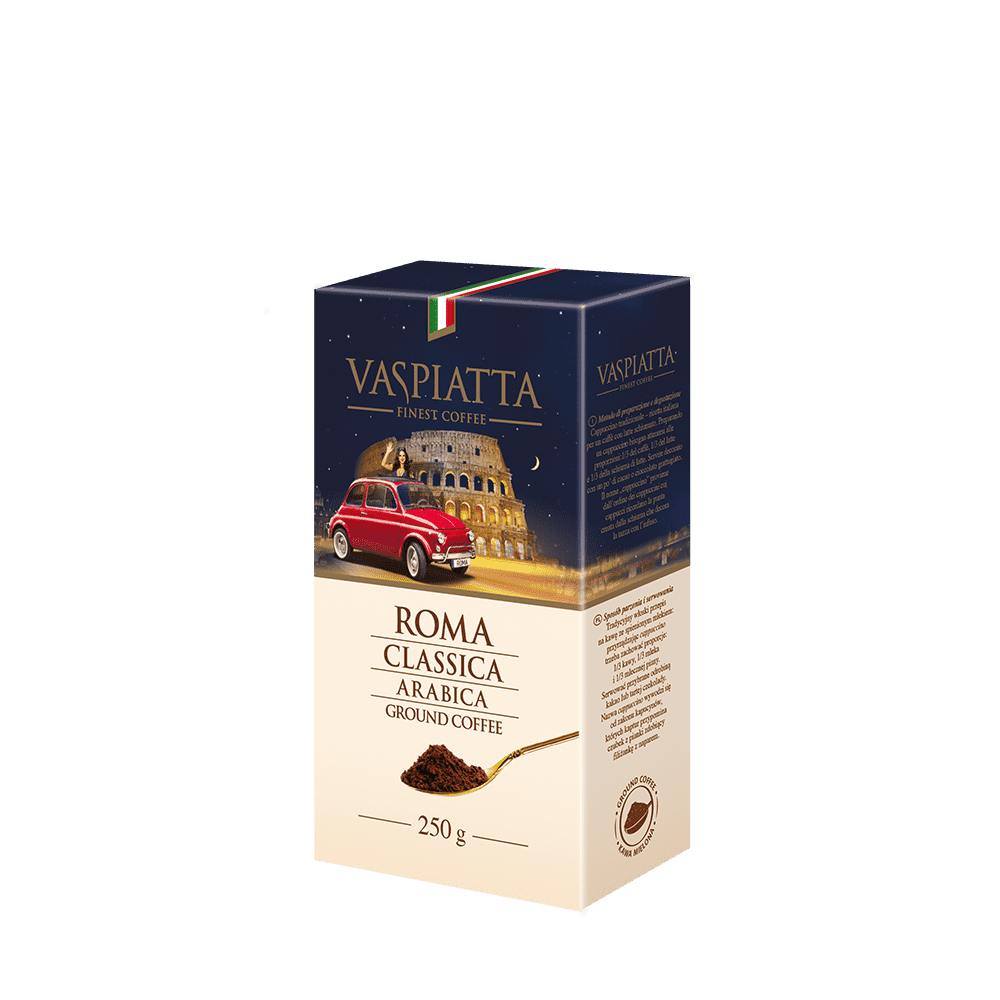 Kawa Mielona Vaspiatta Roma Classica 250g