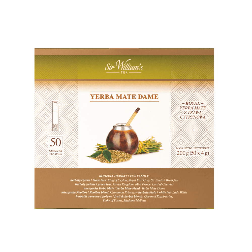 Zielona Herbata Sir William's Yerba Mate Dame 50 Saszetek 