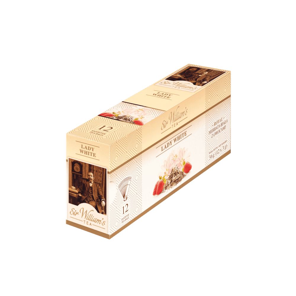 Biała Herbata Sir William's Royal Lady White 12 Saszetek 
