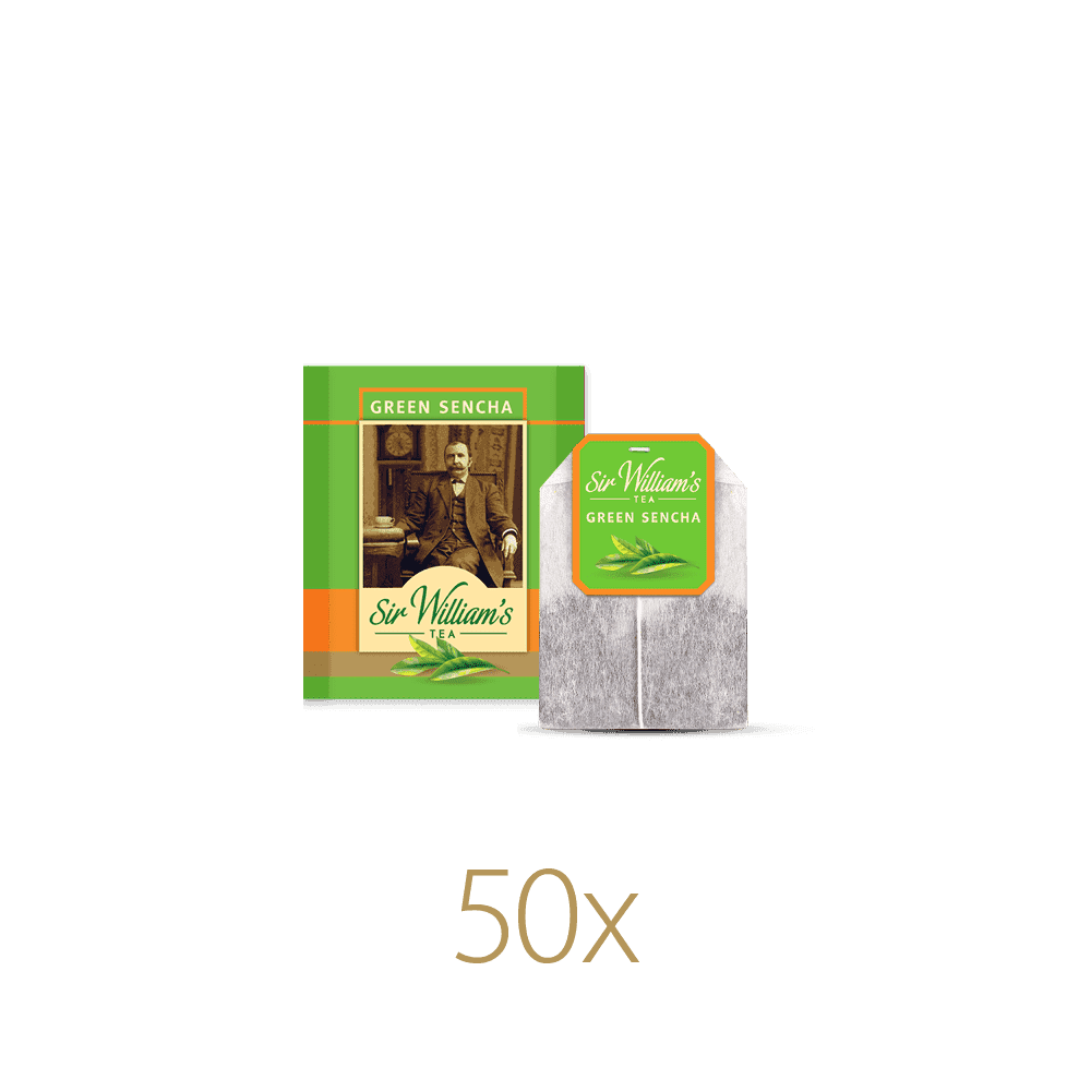 Zielona Herbata Sir William’s Tea Green Sencha 50 Saszetek