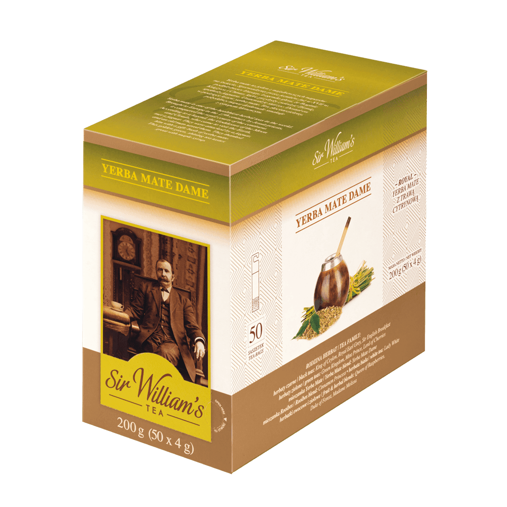 Zielona Herbata Sir William's Yerba Mate Dame 50 Saszetek 