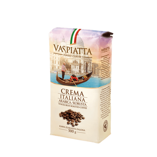 Kawa Ziarnista Vaspiatta Crema Italiana 500g