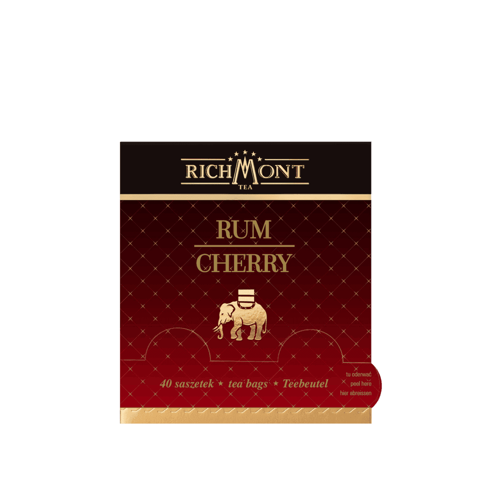 Owocowo-Ziołowa Herbatka Richmont Rum Cherry 40 Saszetek
