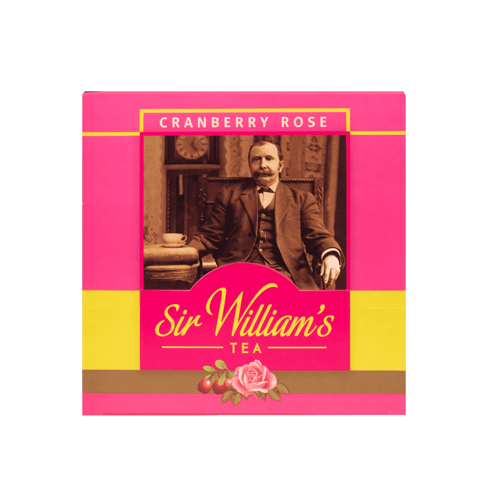 Owocowa Herbata Sir William’s Tea Cranberry Rose 50 Saszetek