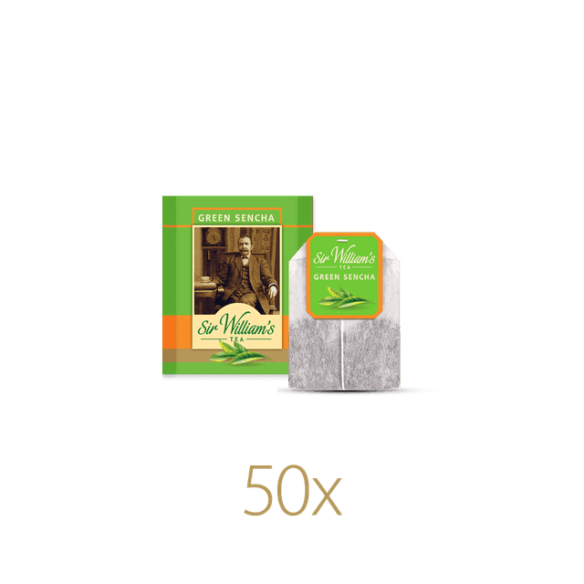 Zielona Herbata Sir William’s Tea Green Sencha 50 Saszetek