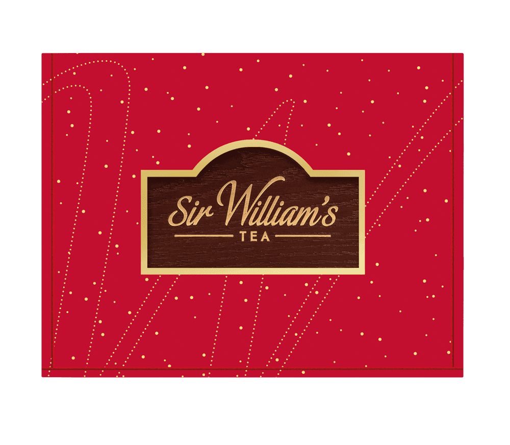 DREWNIANA SKRZYNKA 90 HERBAT SIR WILLIAM’S TEA