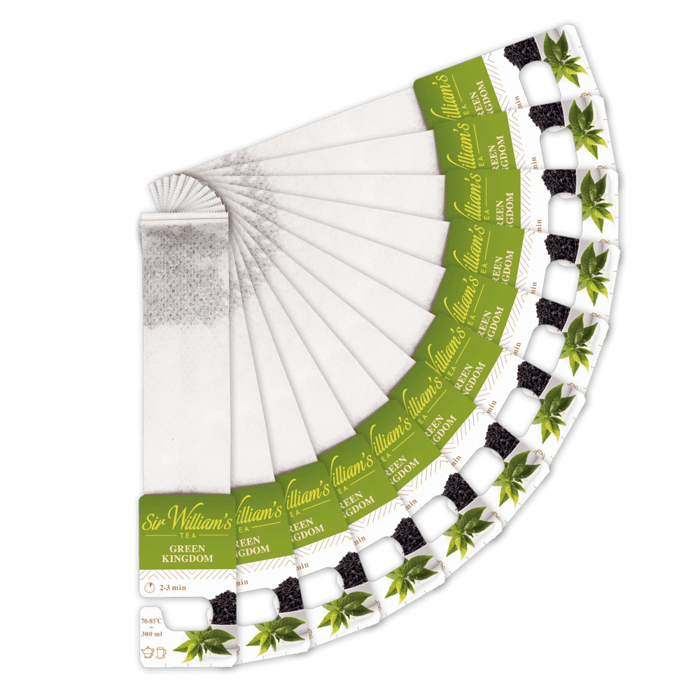 Zielona Herbata Sir William's Royal Green Kingdom 12 Saszetek 