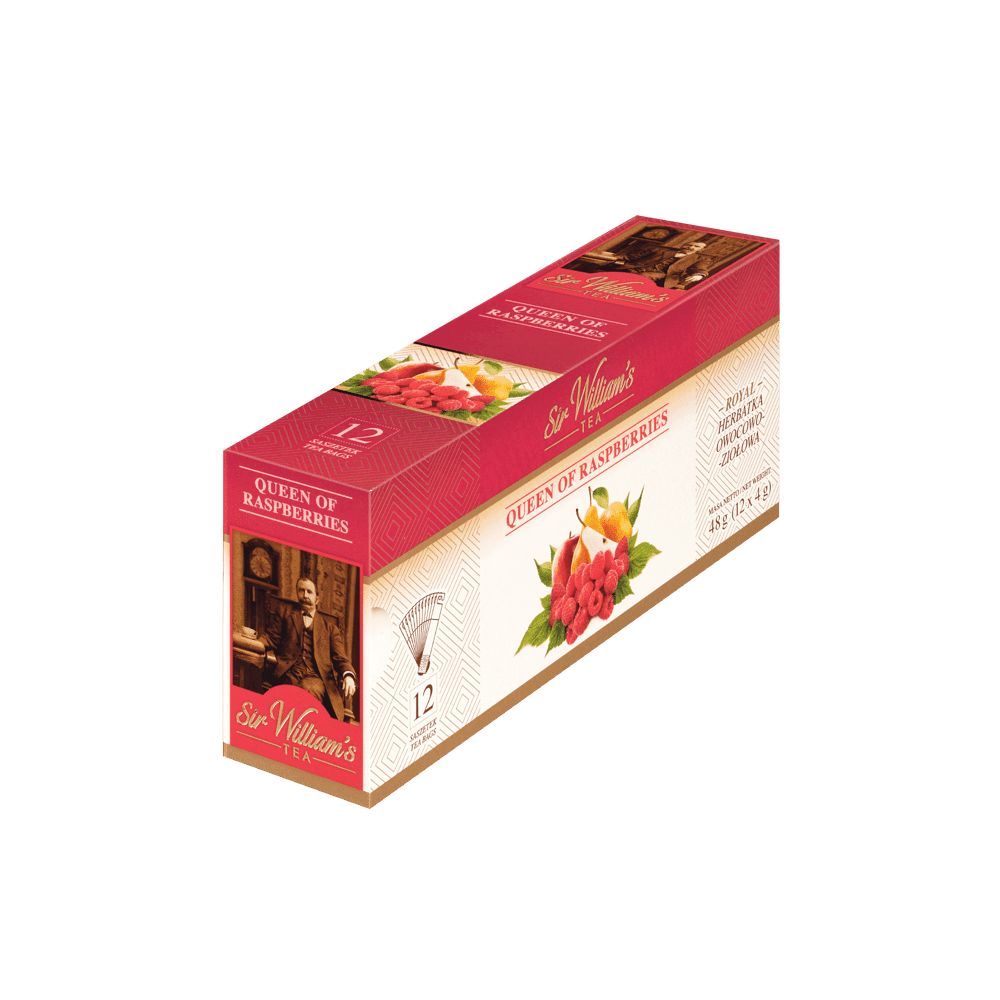 Owocowa Herbata Sir William's Royal Queen of Raspberries 12 Saszetek 