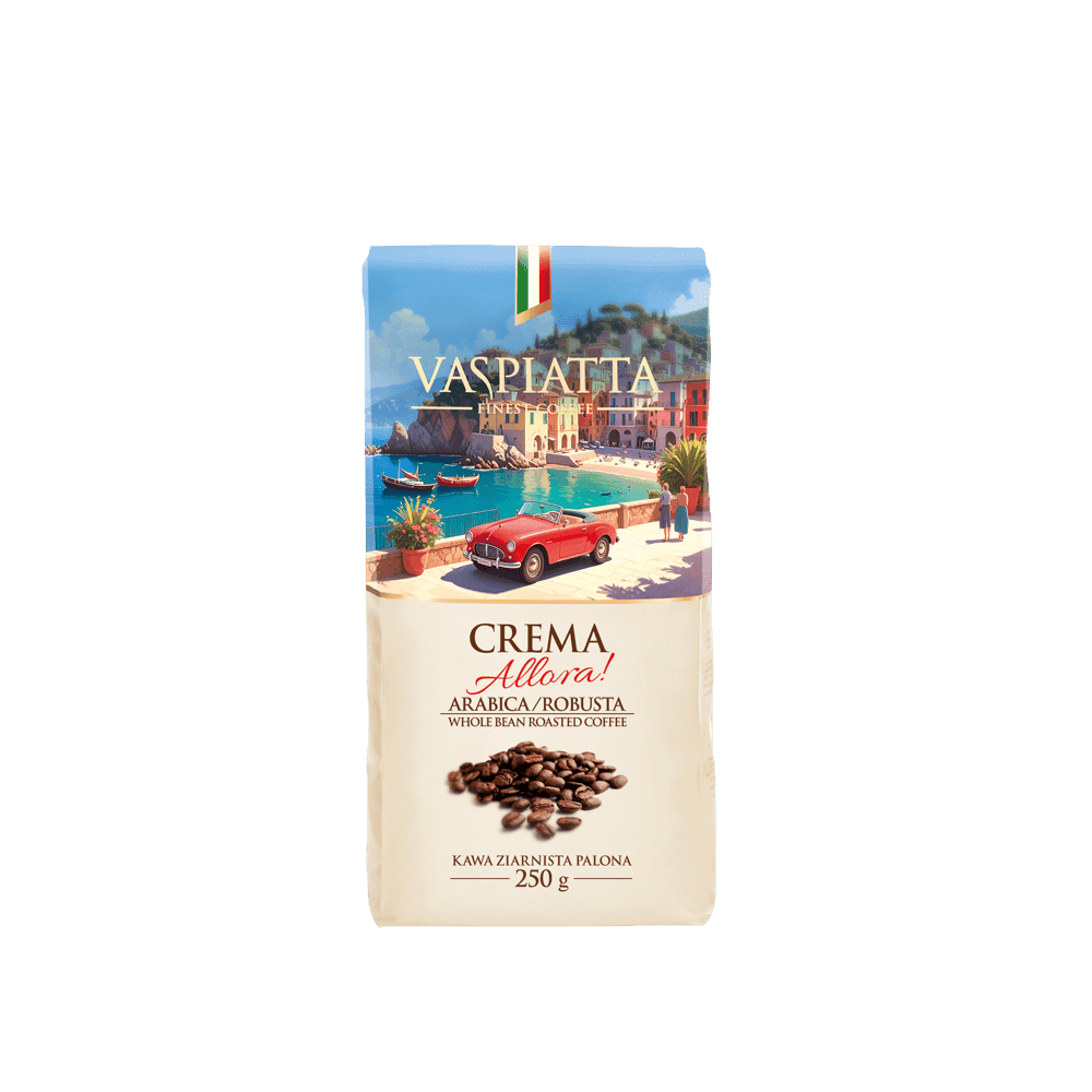 Kawa Ziarnista Vaspiatta Crema Allora 250g