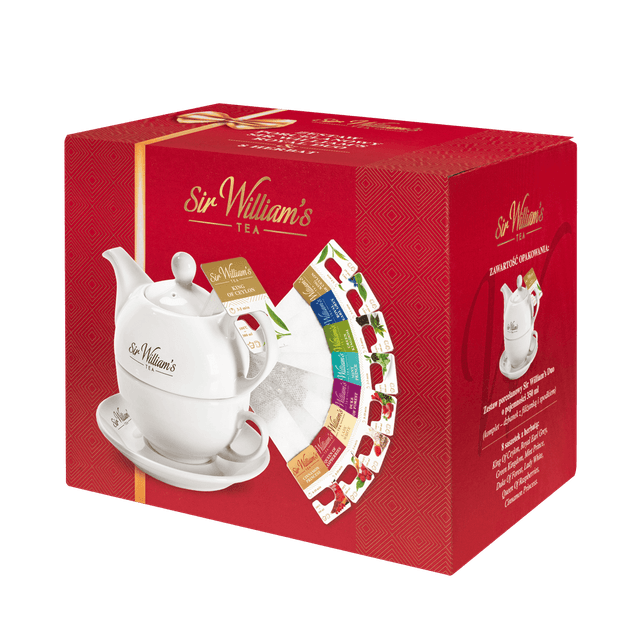 Zestaw Porcelanowy Sir William's Royal DUO & 8 Herbat