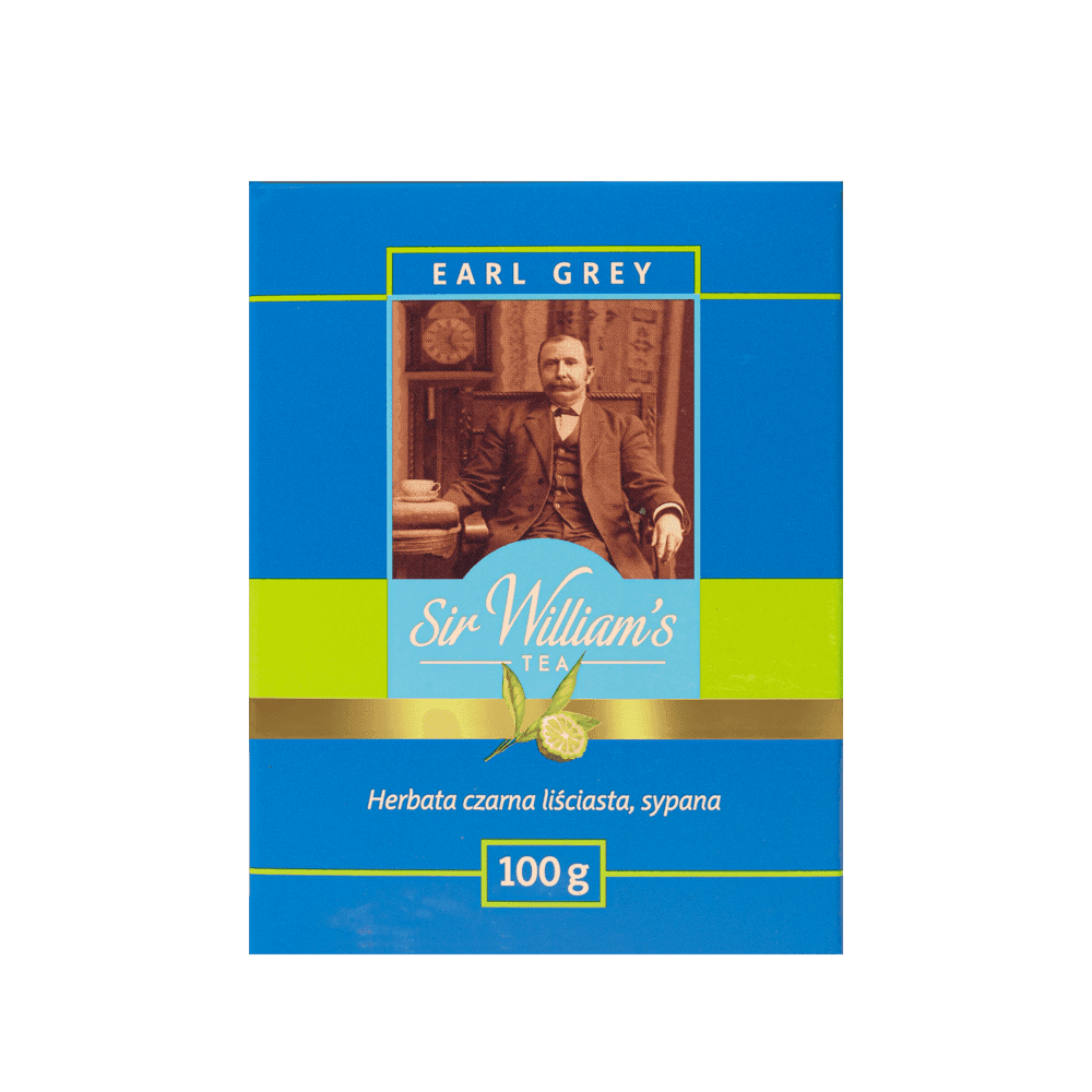 Liściasta Herbata Sir William's Tea Earl Grey 100g