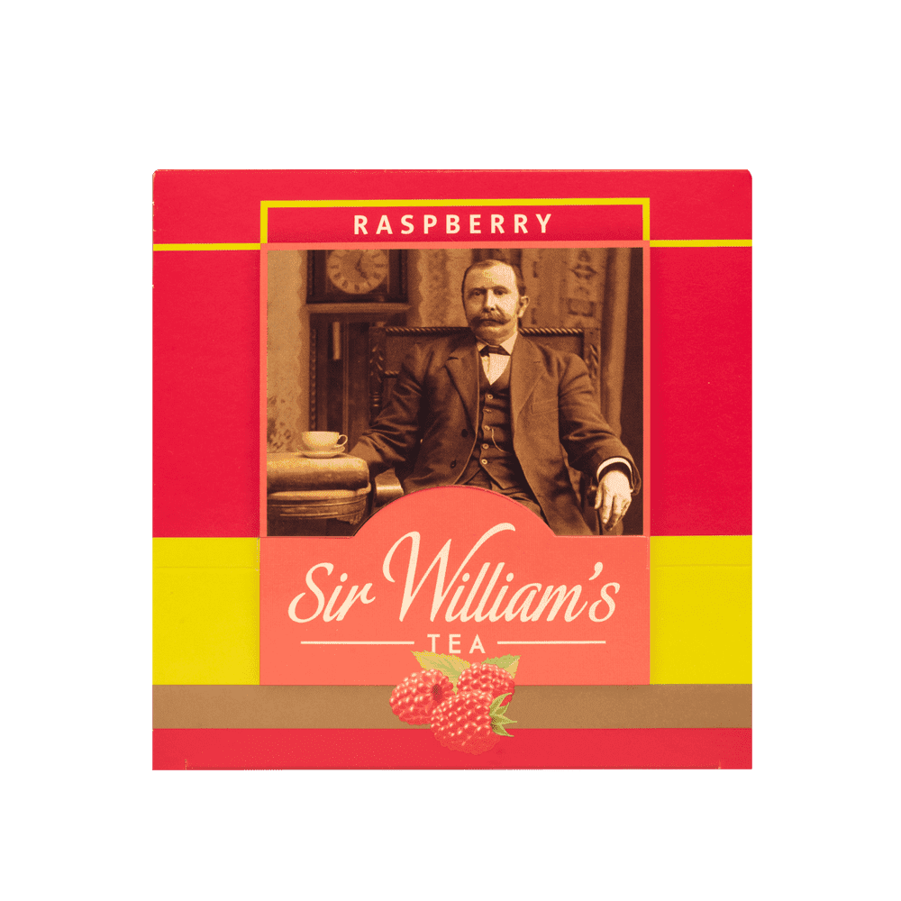 Owocowa Herbata Sir William’s Tea Raspberry 50 Saszetek