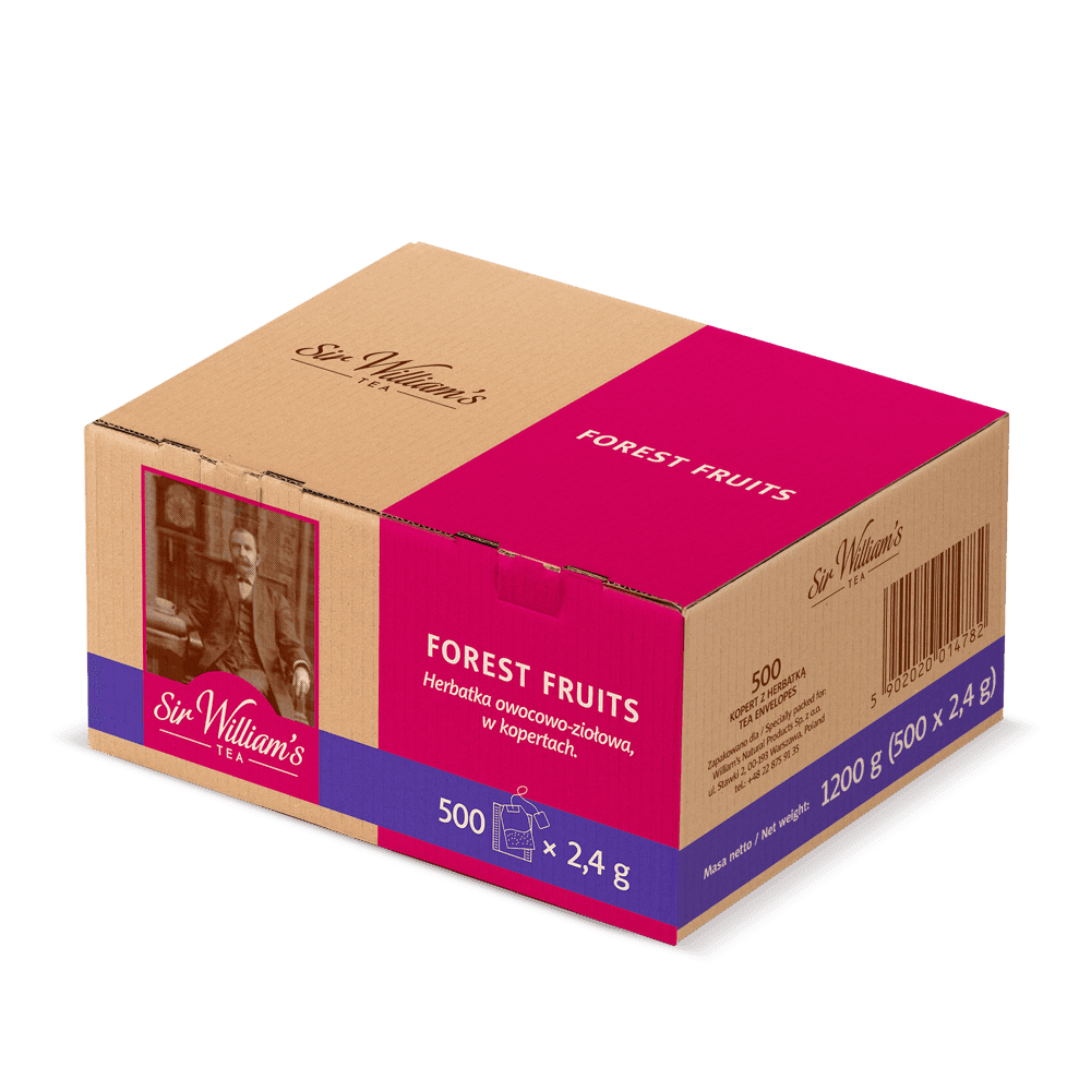 Owocowa Herbata Sir William’s Tea Forest Fruits 500 Saszetek