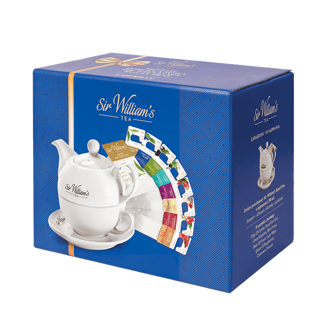 Zestaw Porcelanowy Sir William's Royal DUO & 8 Herbat