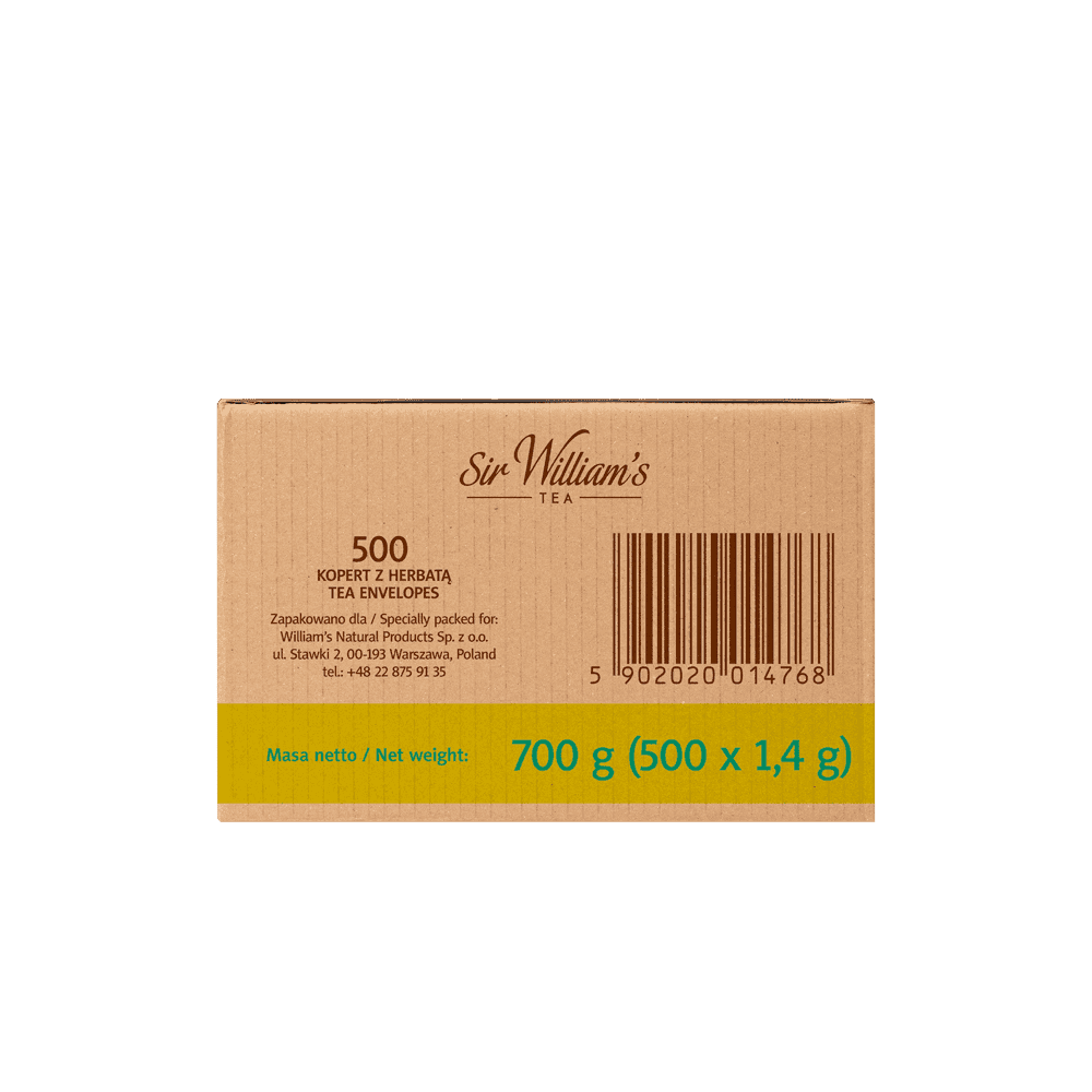 Zielona Herbata Sir William’s Tea Peppermint 500 Saszetek